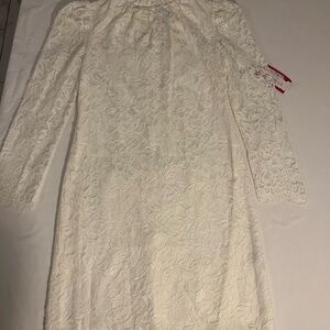 Vince Camuto Ivory Lace Blouse